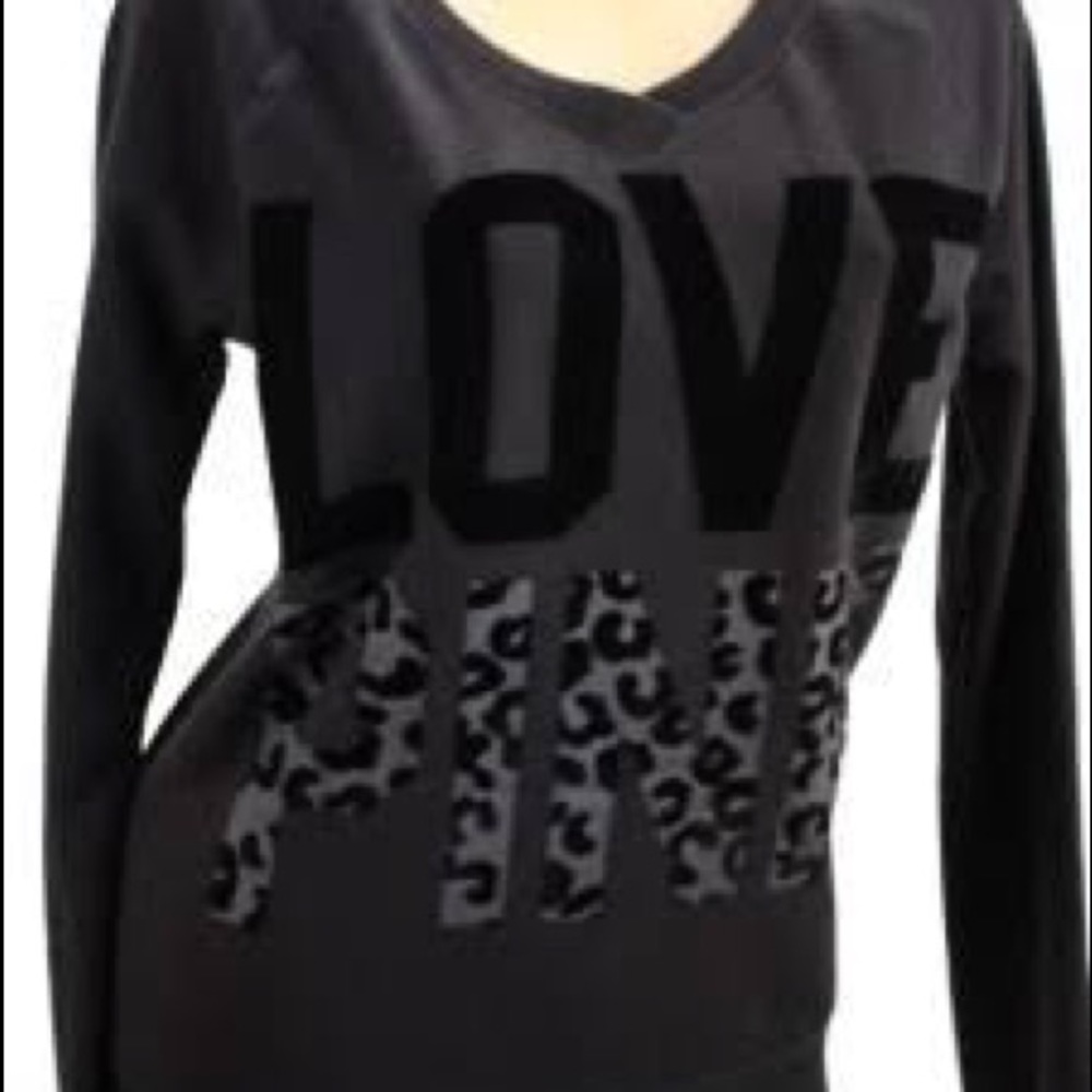 PINK Victoria Secret “Love” Sweatshirt